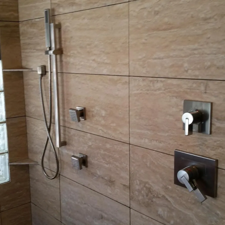 Shower fixture installation for Frozen Pipe Repair in Dacula
